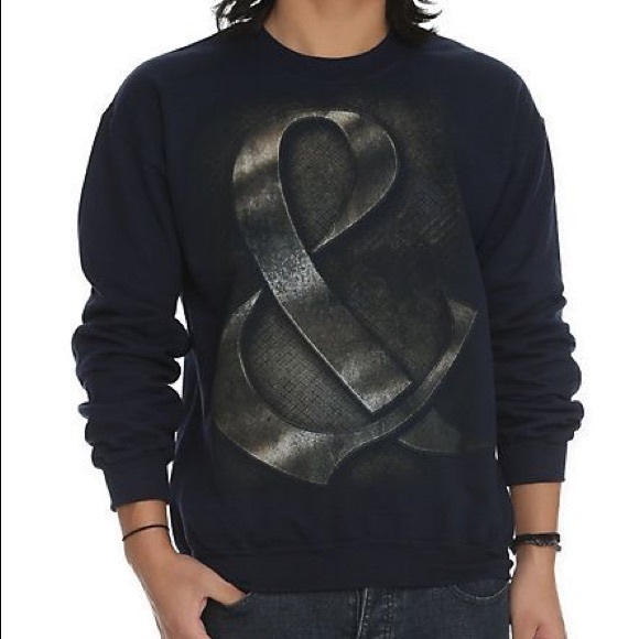 Hot Topic Other - Of Mice & Men Navy Crewneck